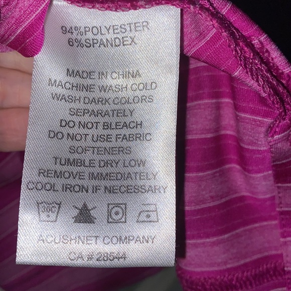 FootJoy men’s President’s Cup striped polo - Picture 6 of 6